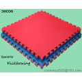 T Pattern Red Blue Color Eva Judo Floor Mat 4cm